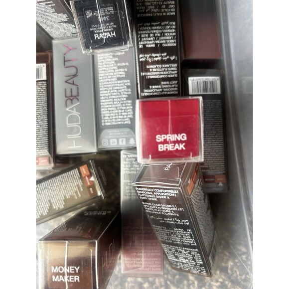 Huda Beauty LipstickPower Bullet Matte Lipstick Browns & Nudes Set (Lot x 16) - Picture 5 of 8